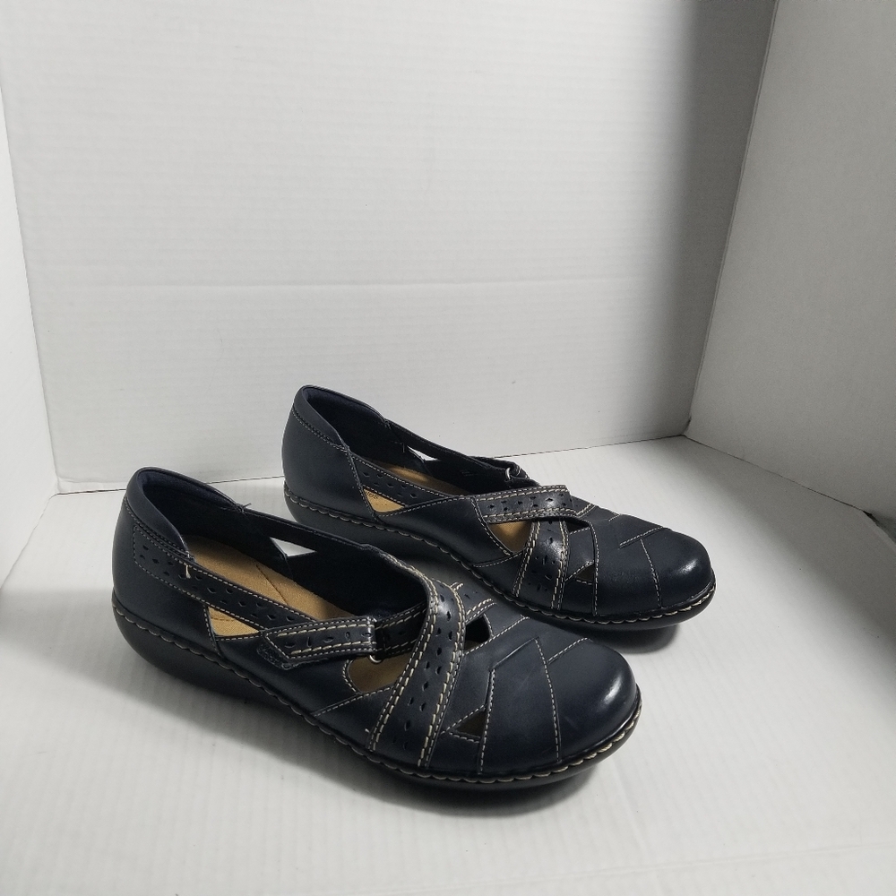 CLARKS BENDABLES WOMEN'S LEATHER SHOES SIZE 11